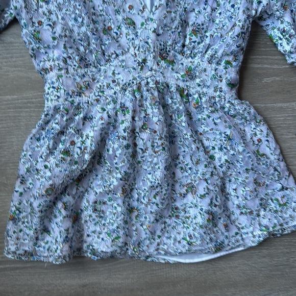 Tory Burch Printed Lace Top 4 - Picture 7 of 10